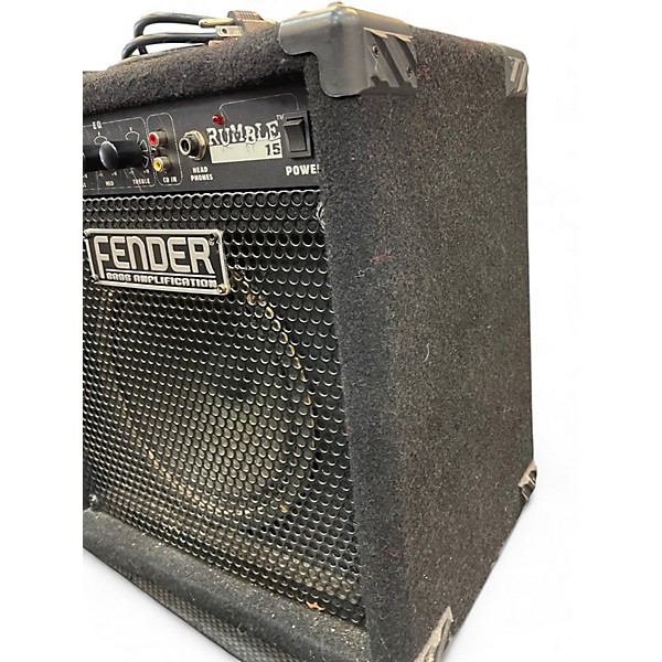 Used Fender Rumble 15 15W 1X8 Bass Combo Amp