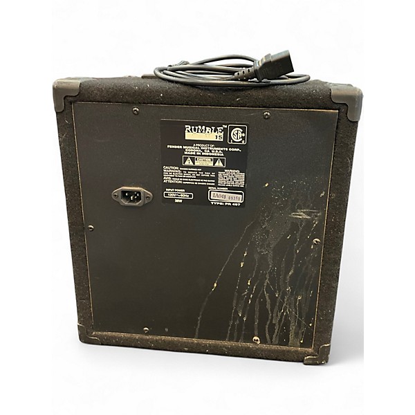 Used Fender Rumble 15 15W 1X8 Bass Combo Amp