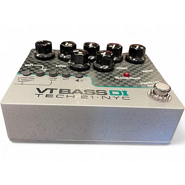 Used Tech 21 CSVTBDI Sansamp Character Series VT Bass DI Bass Effect Pedal