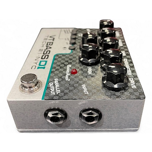 Used Tech 21 CSVTBDI Sansamp Character Series VT Bass DI Bass Effect Pedal
