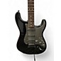 Used Squier Bullet Stratocaster HSS Black Solid Body Electric Guitar