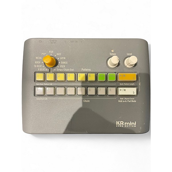 Used KORG KR MINI Drum Machine