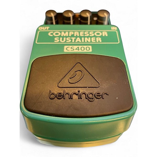 Used Behringer CS400 Compressor Sustainer Effect Pedal