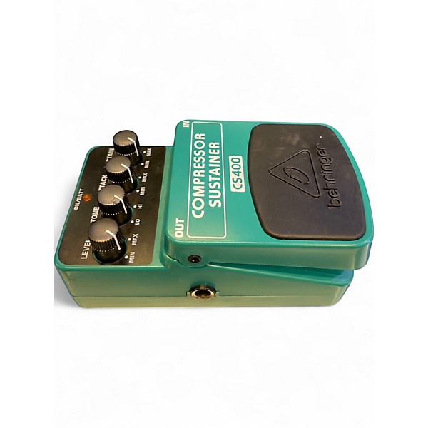 Used Behringer CS400 Compressor Sustainer Effect Pedal