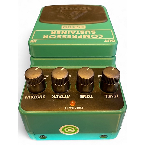 Used Behringer CS400 Compressor Sustainer Effect Pedal