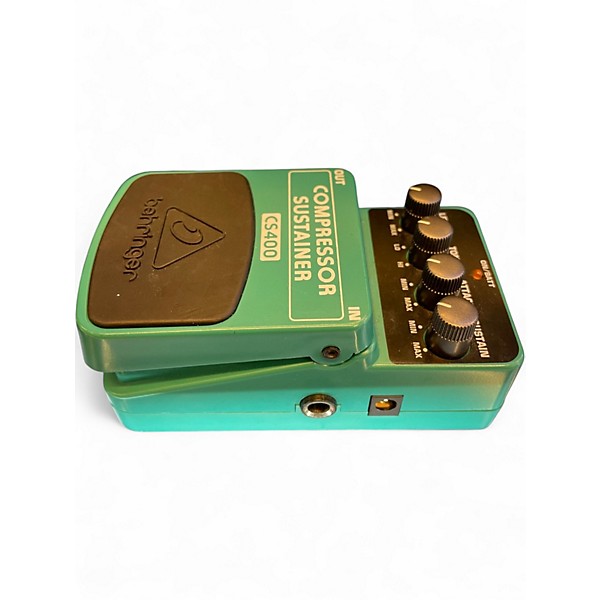 Used Behringer CS400 Compressor Sustainer Effect Pedal