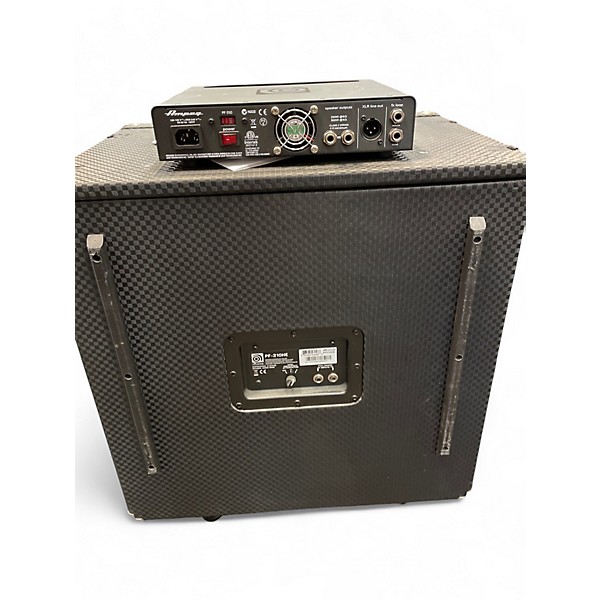 Used Ampeg PF350 350watt w/ PF210HE 2x10 Bass Stack