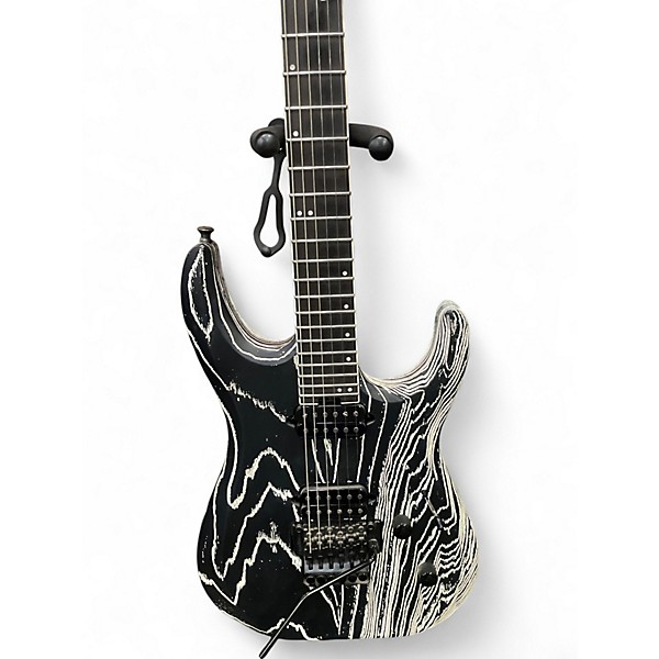 Used Jackson PRO DK MODERN ASH FR6 Black Solid Body Electric Guitar