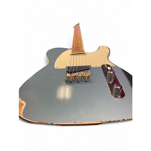 Used 2023 Fender CUSTOM SHOP 1952 TELECASTER AGED TEAL Solid Body Electric Guitar