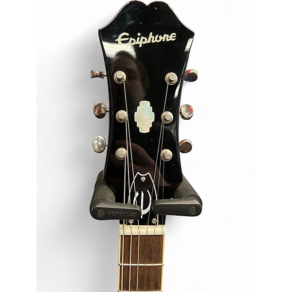 Used Epiphone Riviera Red Hollow Body Electric Guitar