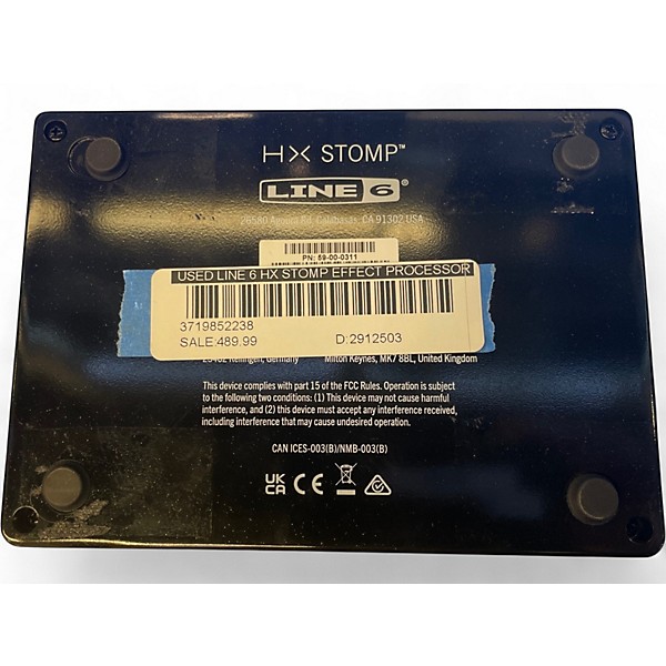 Used Line 6 HX Stomp Effect Processor
