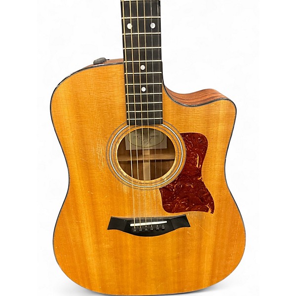 Used 2000s Taylor 310CE Natural Acoustic Electric Guitar