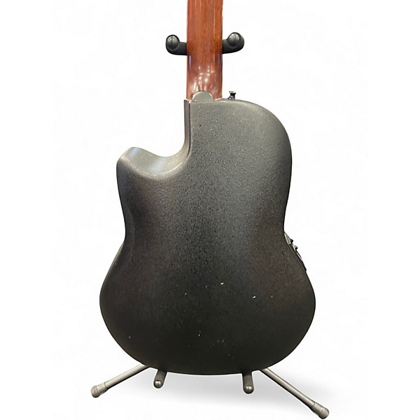 Used 1980s Applause AE40 with headstock repair Natural Acoustic Bass Guitar