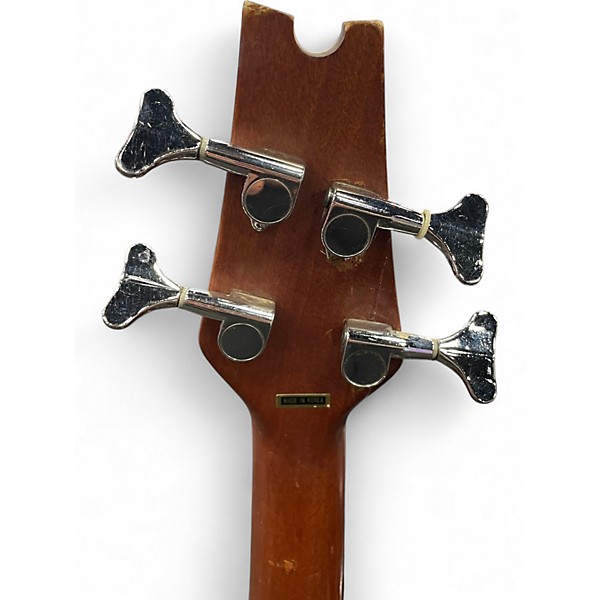 Used 1980s Applause AE40 with headstock repair Natural Acoustic Bass Guitar