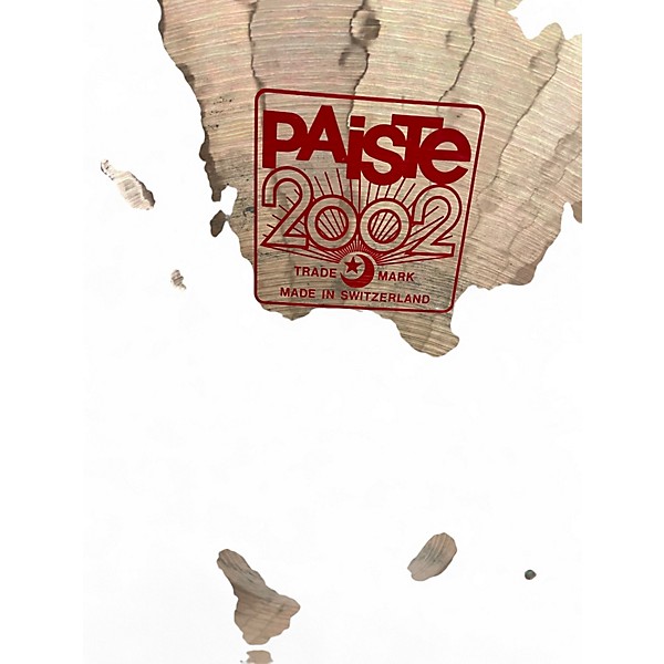 Used Paiste 22in 2002 Ride Cymbal