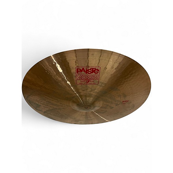 Used Paiste 22in 2002 Ride Cymbal