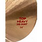 Used Paiste 14in 2002 Heavy Hi-Hat Cymbal