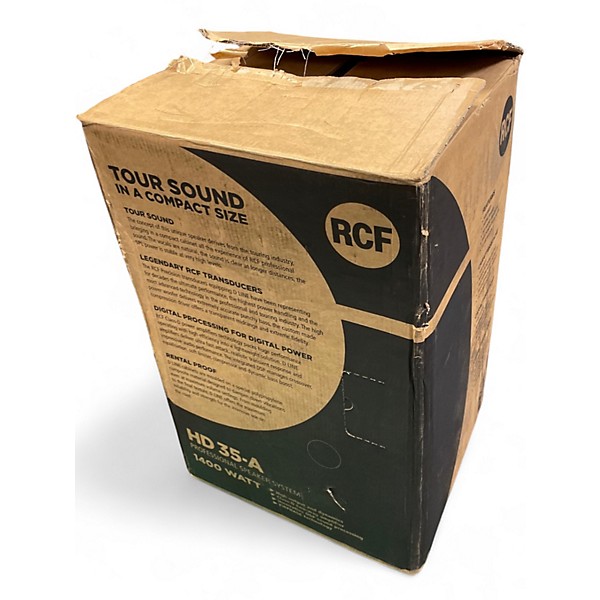 Used RCF HD35A Powered Speaker