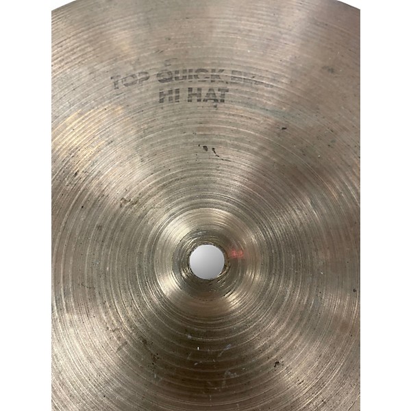 Used Zildjian 14in Quick Beat Hi Hat Top Cymbal