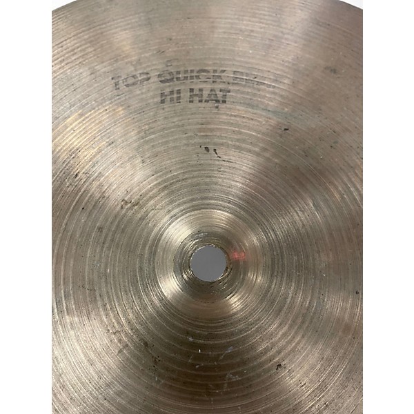 Used Zildjian 14in Quick Beat Hi Hat Top Cymbal