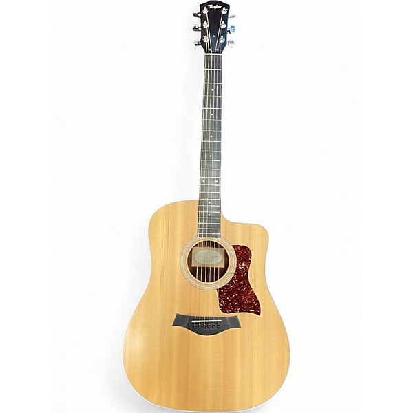 Used Taylor 210CE Natural Acoustic Electric Guitar