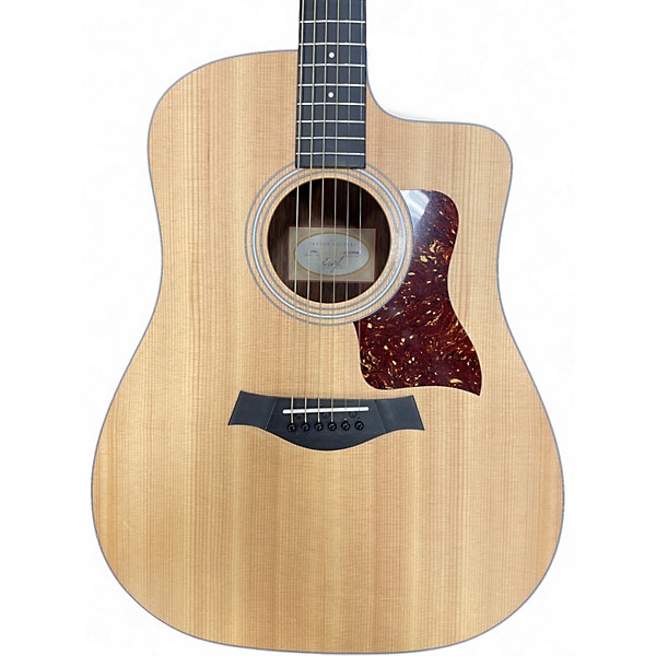 Used Taylor 210CE Natural Acoustic Electric Guitar