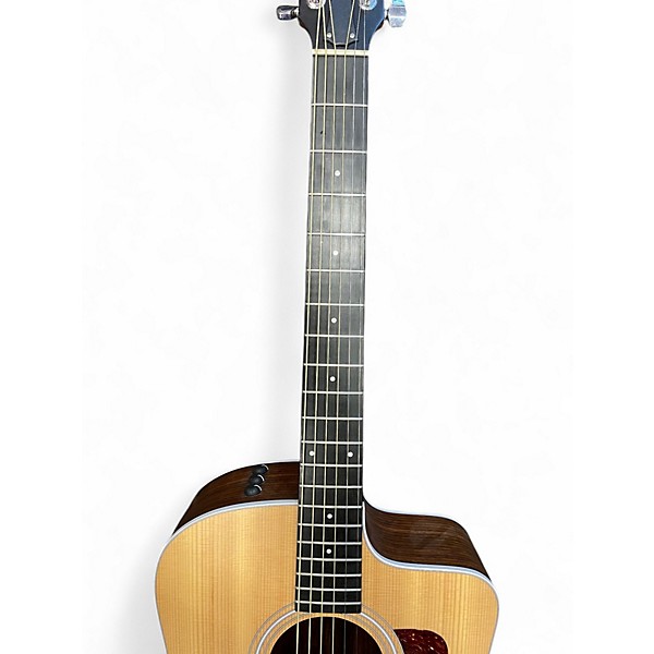 Used Taylor 210CE Natural Acoustic Electric Guitar