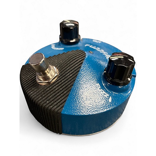 Used Dunlop FFM1 Silicon Fuzz Face Mini Blue Effect Pedal