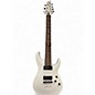 Used Schecter Guitar Research DEMON 7 WHITE Solid Body Electric Guitar thumbnail