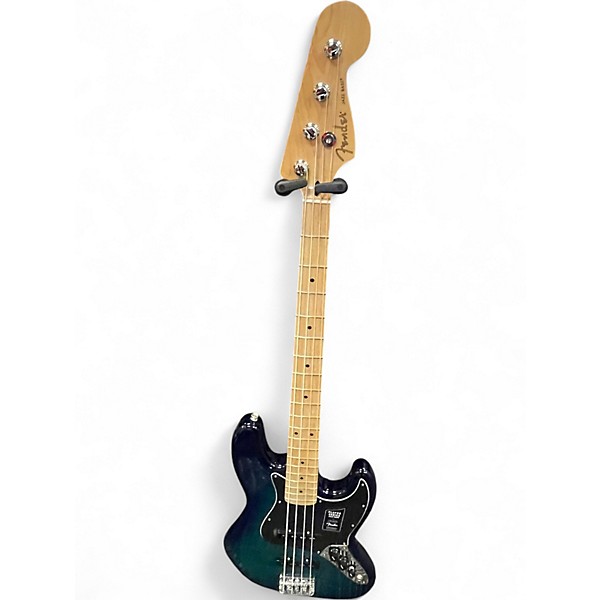 Used Fender Player Jazz Bass Blue Burst Electric Bass Guitar