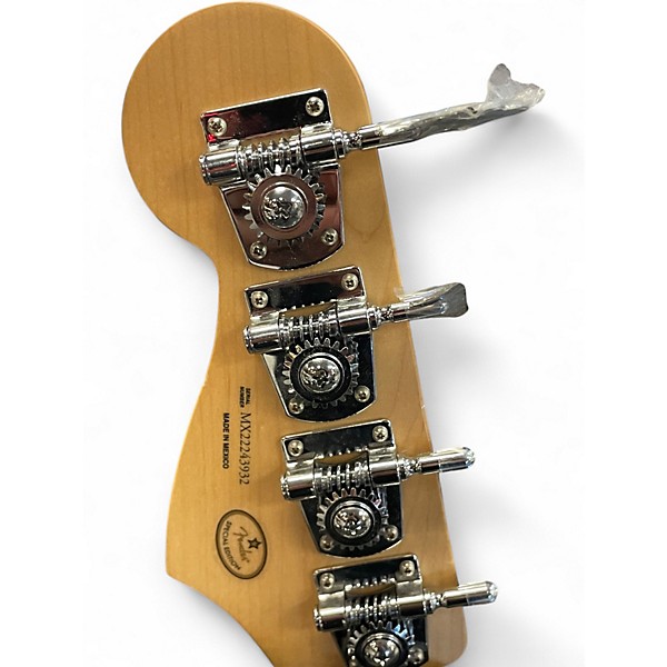 Used Fender Player Jazz Bass Blue Burst Electric Bass Guitar