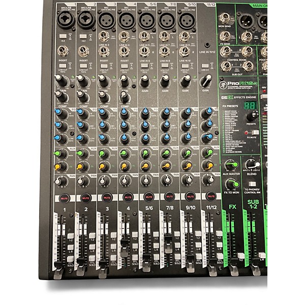 Used Mackie PROFX12 Unpowered Mixer
