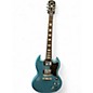 Used Epiphone SG Standard Pelham Blue Solid Body Electric Guitar thumbnail