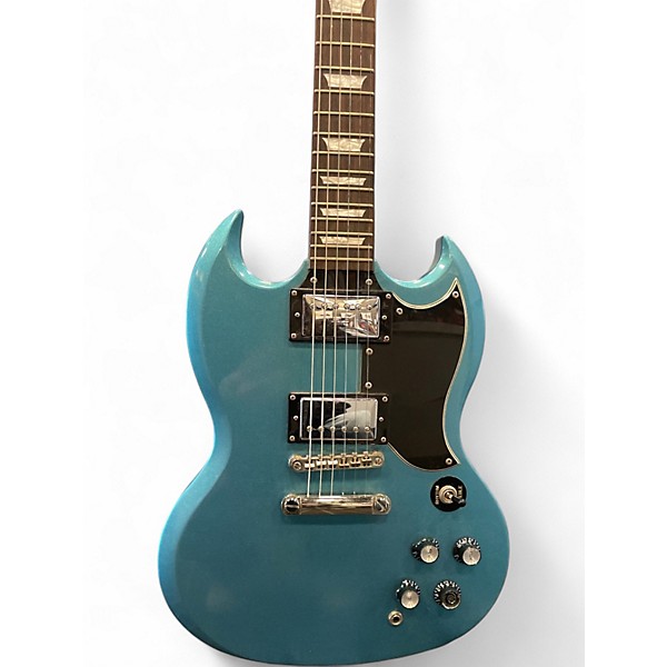 Used Epiphone SG Standard Pelham Blue Solid Body Electric Guitar