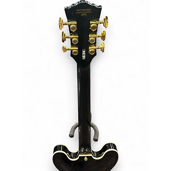 Used Firefly FF338 Black Hollow Body Electric Guitar