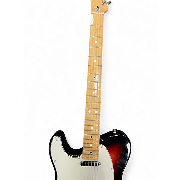 Used Fender Player Telecaster Left Handed 3 Color Sunburst Solid Body Electric Guitar