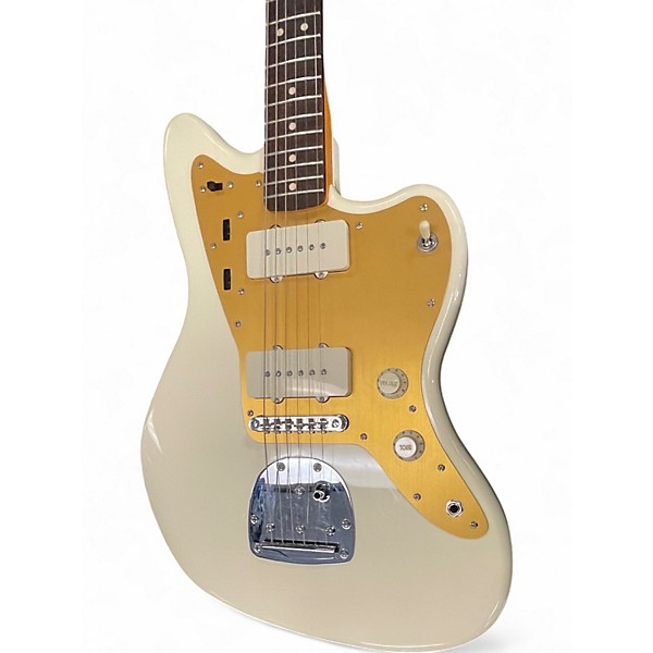 Used Squier J Mascis Jazzmaster Olympic White Solid Body Electric Guitar