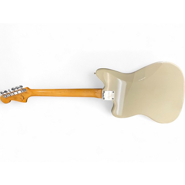 Used Squier J Mascis Jazzmaster Olympic White Solid Body Electric Guitar