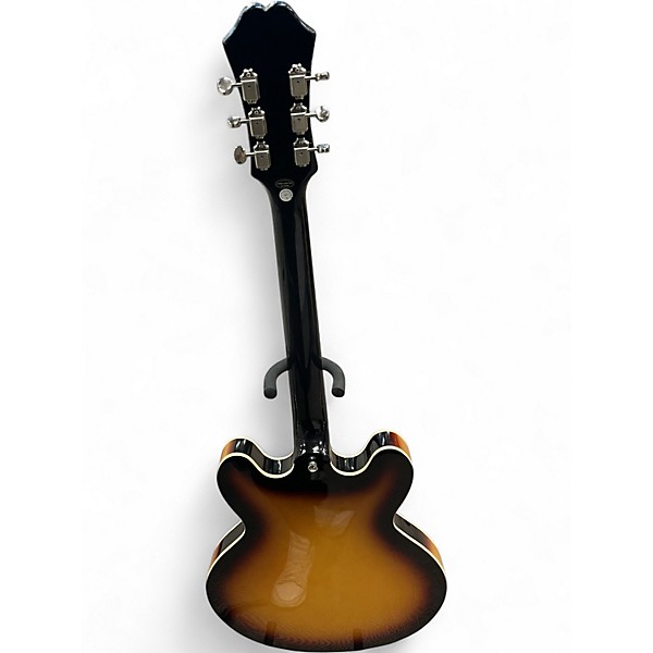Used Epiphone Casino 2 Tone Sunburst Hollow Body Electric Guitar