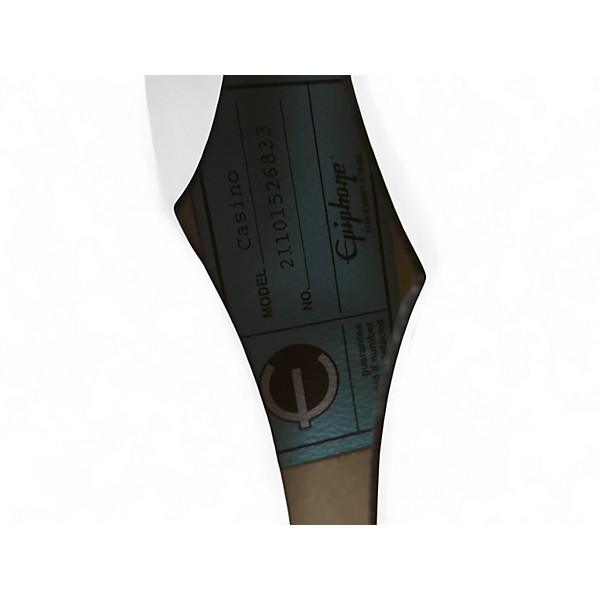 Used Epiphone Casino 2 Tone Sunburst Hollow Body Electric Guitar