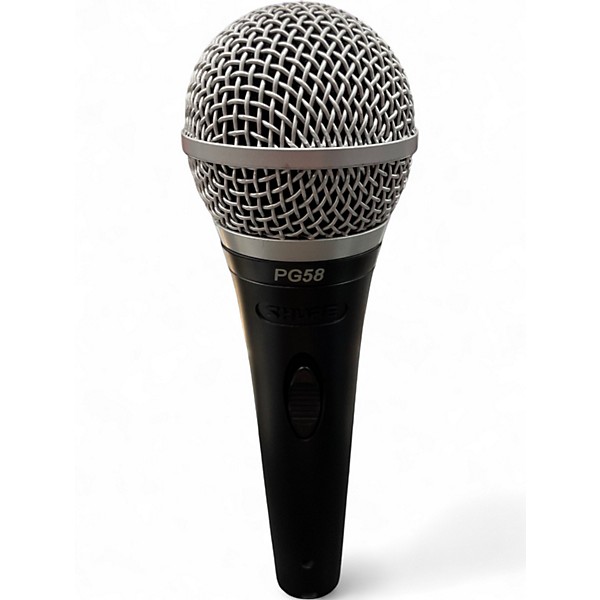 Used Shure PG58LC Dynamic Microphone