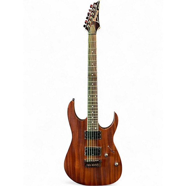 Used Ibanez RG321MH Trans Brown Solid Body Electric Guitar