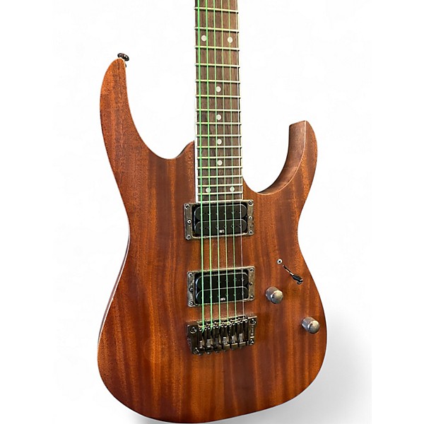 Used Ibanez RG321MH Trans Brown Solid Body Electric Guitar