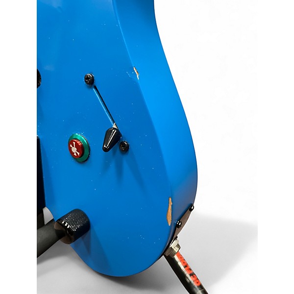 Used Kiesel VADER MULTISCALE 8 STRING Blue Solid Body Electric Guitar