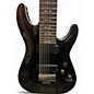 Used Schecter Guitar Research Omen 8 Black Solid Body Electric Guitar