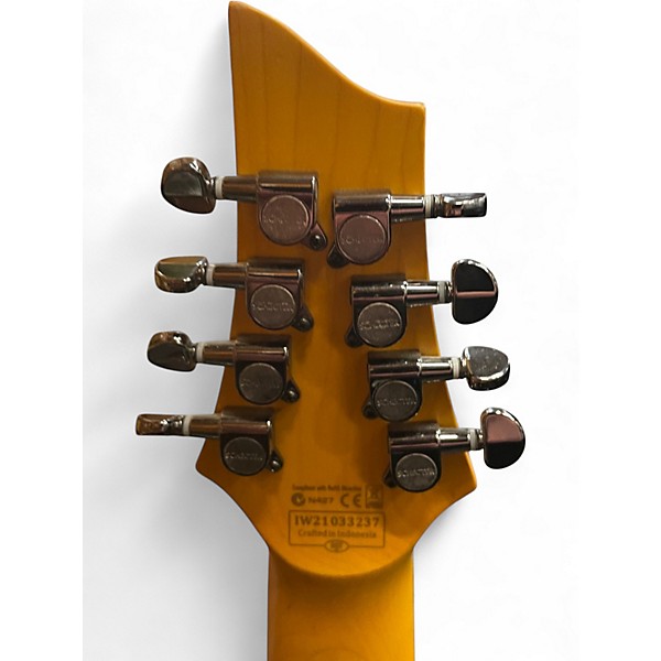 Used Schecter Guitar Research Omen 8 Black Solid Body Electric Guitar