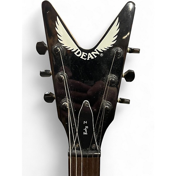 Used Dean BABY Z METALLIC PURPLE Solid Body Electric Guitar