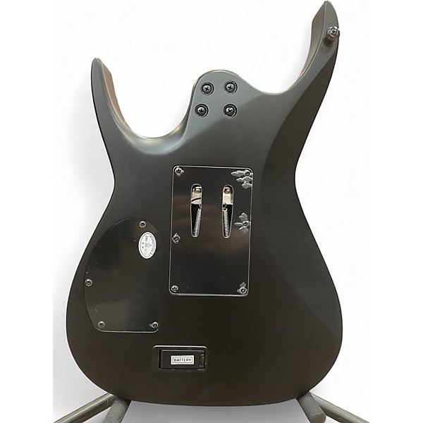 Used Dean Exile Select Floyd Fluence Satin Black Solid Body Electric Guitar