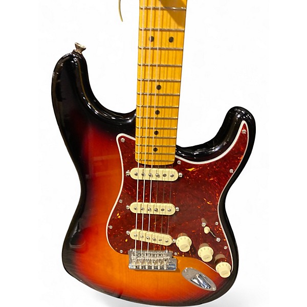 Used Fender American Professional Stratocaster SSS 3 Color Sunburst Solid Body Electric Guitar