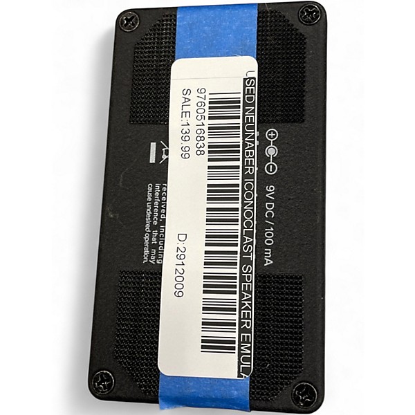 Used Neunaber ICONOCLAST SPEAKER EMULATOR Effect Pedal